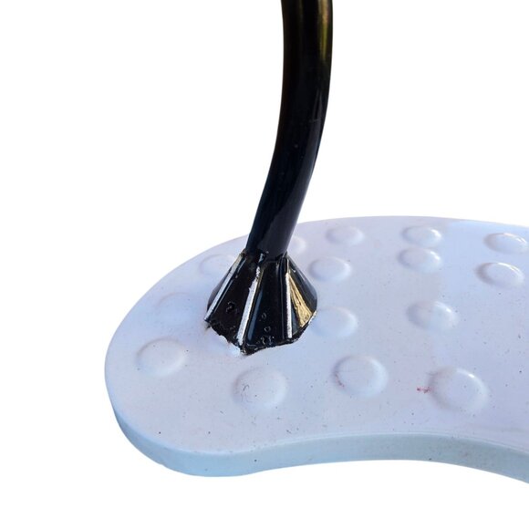 Black Cat Guitar Player Musician Statue Metal Sculpture Musician Bass 25 Inch - Picture 9 of 16